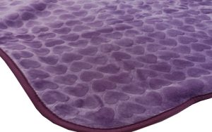 پتو تیسا قلبی بنفش + کیفیت بالا و منحصر به فرد